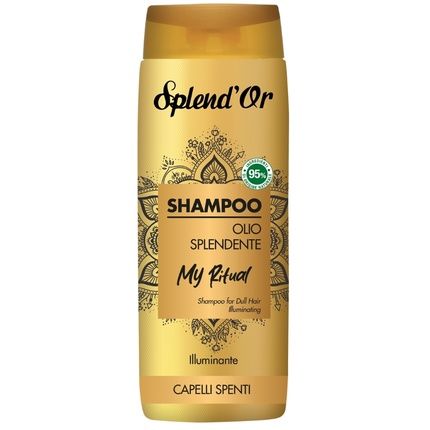 Splend'Or My Ritual Shampoo 300 Ml Illuminating Oil For Dull Hair