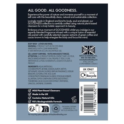 Baylis & Harding Liquid Body Wash Soap Goodness Tonka Bean & Neroli 16.9Oz 500Ml