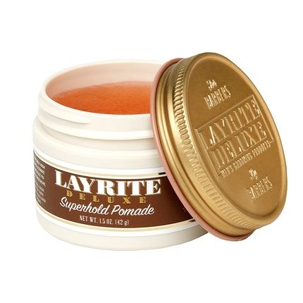 Layrite Superhold Pomade 42G Strong Hold Water Soluble Medium Shine