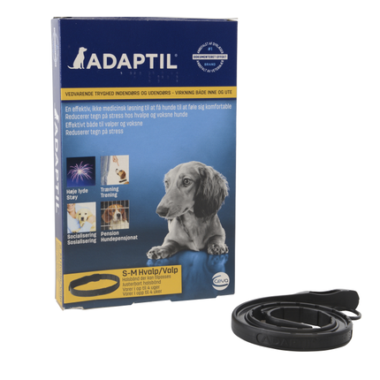 قلادة Adaptil Calm مقاس S/M للكلاب الصغيرة أقل من 15 كجم - أمان