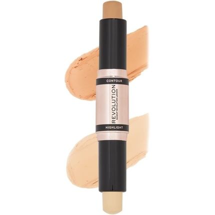 Makeup Revolution Contour Stick Duo Cream Contour & Highlight 2.4G - Light
