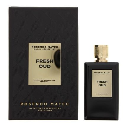 Rosendo Mateu Olfactive Expressions Barcelona Black Collection Fresh Oud Eau De Parfum 100Ml