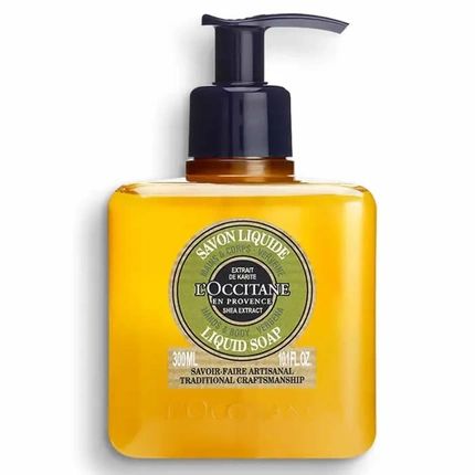 L'Occitane Shea Verbena Liquid Soap 300Ml Nourishing Floral Scented Skin Cleanser