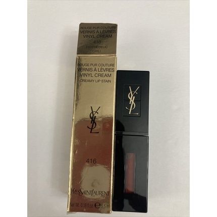 Yves Saint Laurent Ysl Cream Lip Stain #416 Psychedelic Chili 0.18Oz/5.5Ml