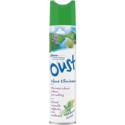 Oust Odour Eliminator Aerosol Air Freshener Outdoor Scent 300Ml
