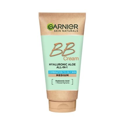 Garnier Hyaluronic Aloe All-In-1 Bb Cream Moisturizing Bb Cream For Mixed And Oily Skin - 50Ml