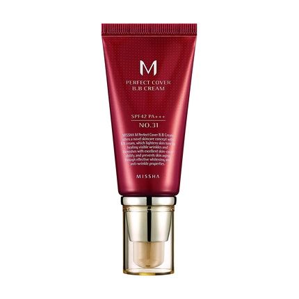 Missha M Perfect Cover Bb Cream Spf 42 Pa+++ 50Ml No.31 Golden Beige