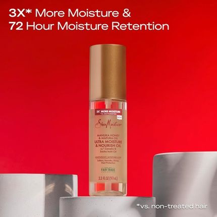 Sheamoisture Ultra Moisture & Nourish Oil With Manuka Honey & Mafura Oil - Image 3