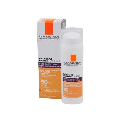 La Rocheposay Anthelios Pigment Correct Spf50 Tinted Cream Photo Correction 50 Ml Medium Color