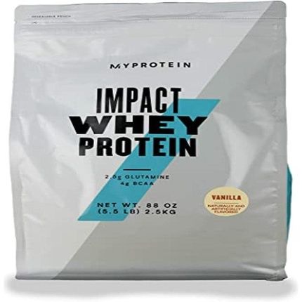 Myprotein Impact Whey Protein Vanilla 2500G - 2.5Kg Pack
