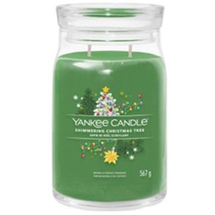 Yankee Candle Shimmering Christmas Tree Signature Candle