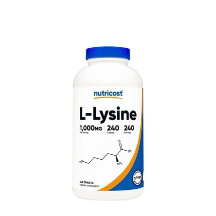 Nutricost Llysine Tablets 240 Count