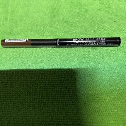 Gosh Brow Hair Stroke 24H Semi Tattoo Ink Liner 001 Brown - New And Sealed