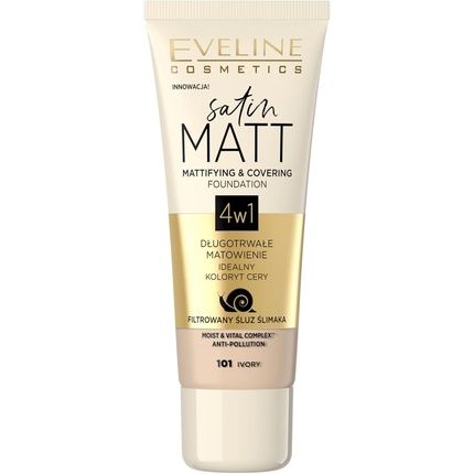 Eveline Cosmetics Satin Matt Opaque Face Primer 30Ml No.101
