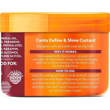Cantu Define & Shine Custard 340G - Image 3