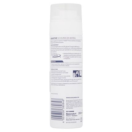 Nivea Sensitive Shaving Foam For Men 200Ml - Image 3