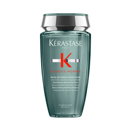 Krastase Genesis Homme Bain Force 250Ml Cleansing And Nourishing Shampoo For Weak Hair