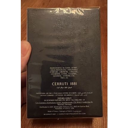 Cerruti 1881 Silver Night Eau De Parfum 100Ml