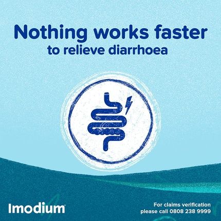 Imodium Instants Fast Dissolving Tablets For Diarrhea Relief 6 Tablets