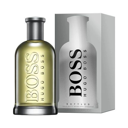 Boss Bottled Eau De Toilette Oriental Woody Fragrance With Cinnamon And Musk Notes For Versatile Men 200Ml
