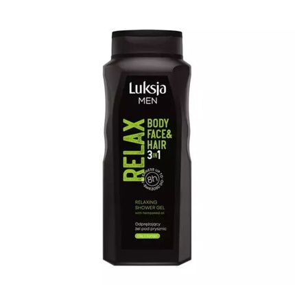 Luksja Men Relax Relaxing 3-In-1 Shower Gel For Men 500Ml