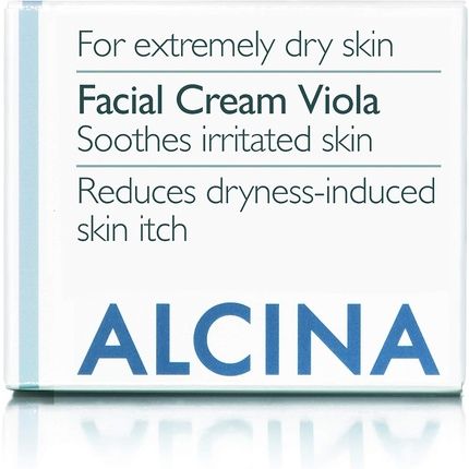 Alcina Viola Face Cream For Dry Skin Reduces Itching Prevents Dandruff 100Ml - Image 3