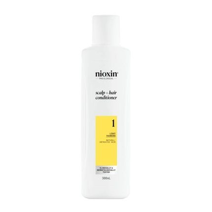 Nioxin System 1 Revitalizing Conditioner 300 Ml For Fine Slight Thinning Natural Hair
