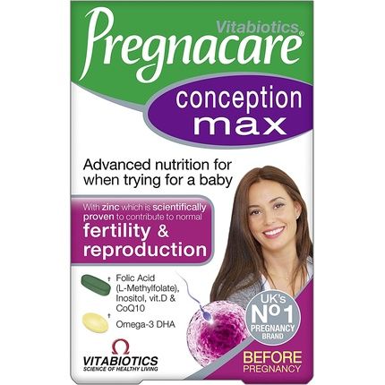 Vitabiotics Pregnacare Conception Max 84 Tablets/Capsules
