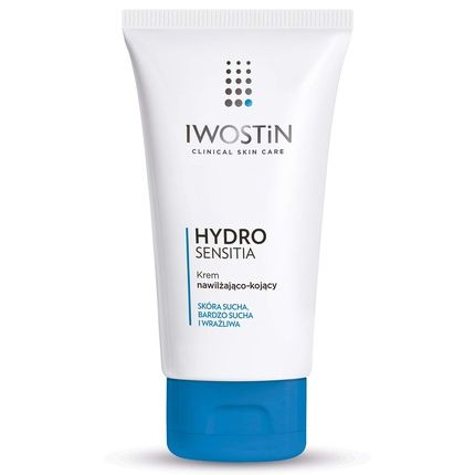 Iwostin Hydro Sensitia Moisturizing Soothing Cream For Face - Dry And Sensitive Skin 150Ml