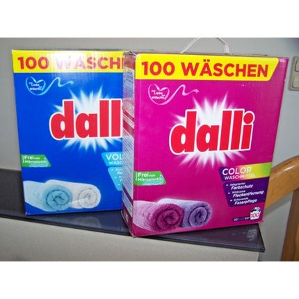 Dalli Color And Dalli Laundry Detergent 100 Wash Load Each