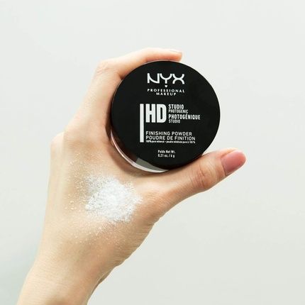 Nyx Professional Makeup Studio Finishing Powder Translucent Matte Finish Oil Absorbing Vegan Formula 6G