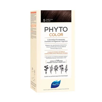 Phyto Hair Colour Phyto Color 5 Light Brown 180G