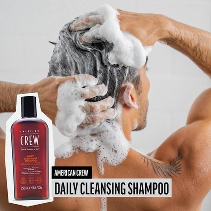 American Crew Daily Cleansing Shampoo For Men 33.8 Oz - Image 3