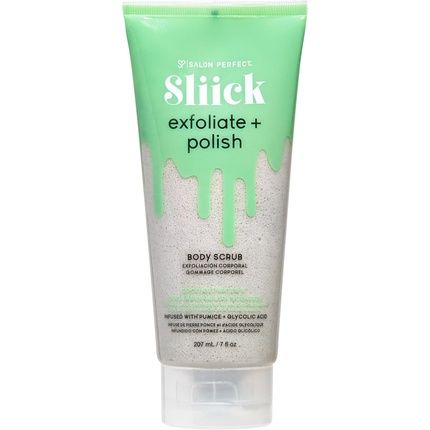 Salon Perfect Body Scrub 207Ml Softens Exfoliates Polishes For Glowing Skin Travel Size Cruelty Free