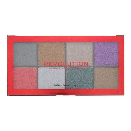 Revolution Possessed Glitter Palette Makeup Palette 8 X 1.6G