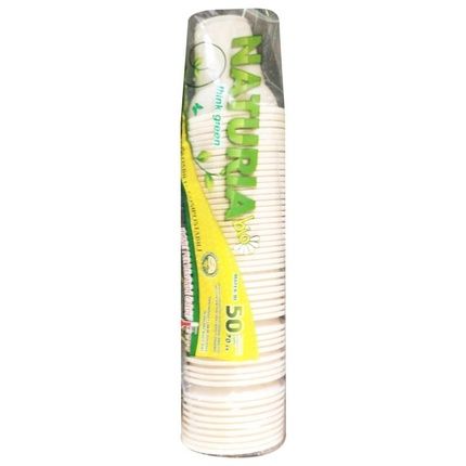 Transparent Cups 50 Pcs 70Cc Naturia