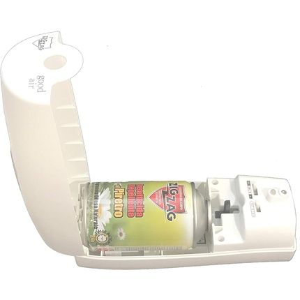 Ebano Ebenholz Libdn Outlet With Timer, Dispenser, White 9.5 X 9.5 X 9.5 Cm