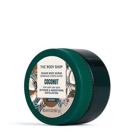 The Body Shop Coconut Body Scrub Exfoliator 50Ml 1.70 Ounce