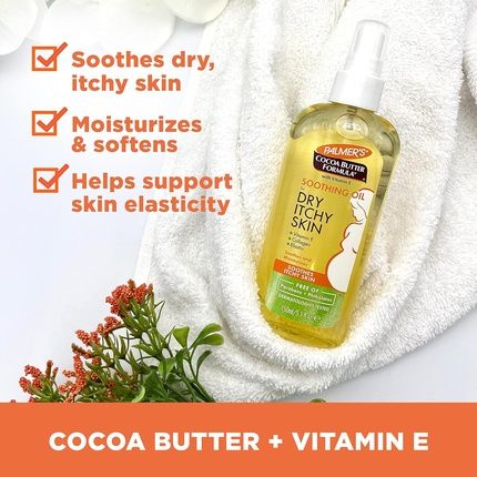 Palmer'S Cocoa Butter Formula Soothing Oil For Dry, Itchy Skin 150Ml
