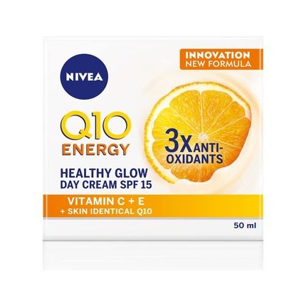 Nivea Q10 Energy Healthy Glow Day Cream Spf15 50Ml