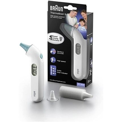 Braun Thermoscan 3 Ear Thermometer Professional Accuracy With Audio Fever Indicator Irt3030