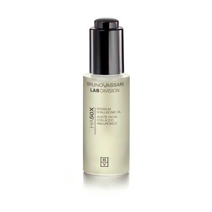 Bruno Vassari Hyaluronic Acid Anti-Wrinkle Daily Oil For Face, Neck, And Decollete - 30 Ml