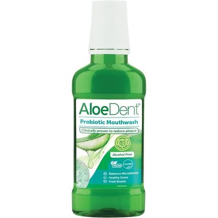 غسول الفم ألودنت بروبيوتيك، خالي من الفلورايد، خالي من الكحول، خالي من كبريتات الصوديوم الصوديوم، طبيعي
