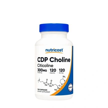 Nutricost Cdp Choline Capsules 120 Count
