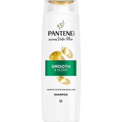 Pantene Pro-V Active Nutri-Plex Smooth & Sleek Shampoo 325Ml For Frizzy And Dull Hair