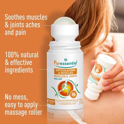 Puressentiel Duo Pack Muscles & Joints Roll On 75Ml - Pack Of 2 - Image 3