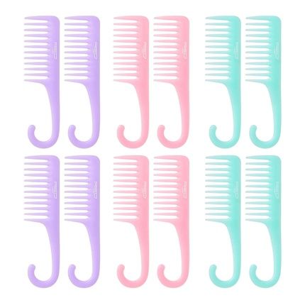 Kiss Scalp Care Hair Shampoo Brush Set - Red