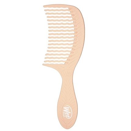 Wetbrush Go Green Treatment Comb Wide Tooth Wave Tooth Design With Plant Based Coconut Oil