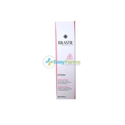 Rilastil Difesa Sterile Cream For Sensitive And Reactive Skin 50 Ml
