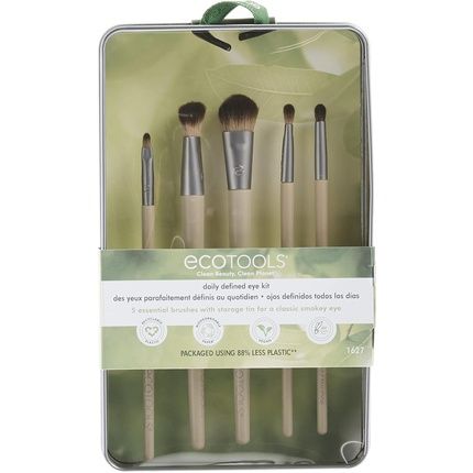 Ecotools Daily Defined Eye Shadow Makeup Set With Storage Tray